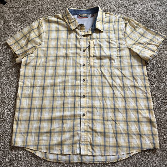 Free Country Men's Excursion Short Sleeve Poplin Shirt, XXL, Cabincore Fisherman - Picture 1 of 10
